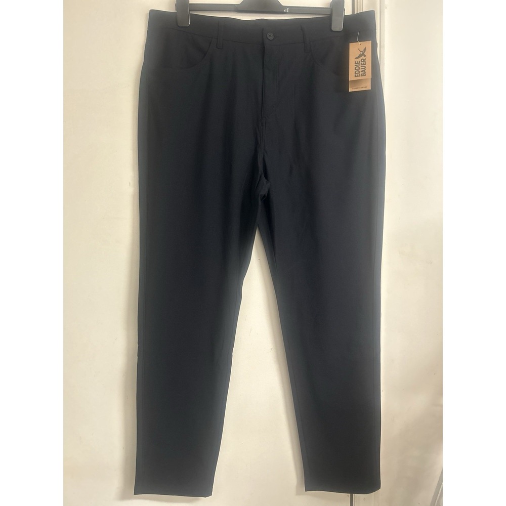 Men's Eddie Bauer Forester Pant Tapered Fit Concealed Back Pocket NWT Size 36x30
